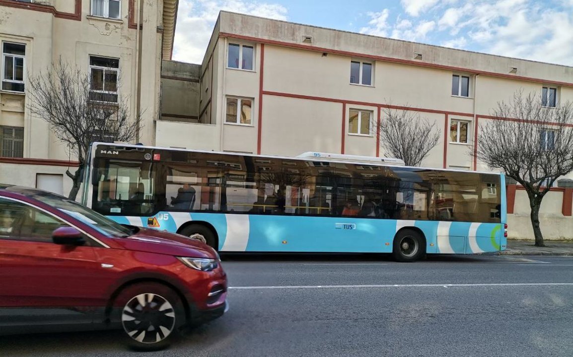 El servicio de Transporte Urbano de Santander.