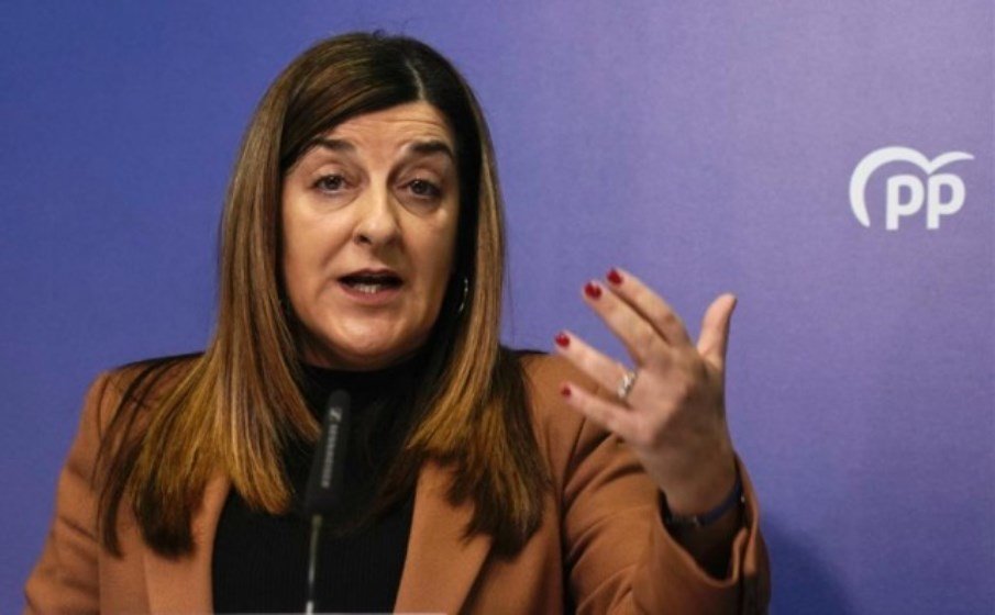 La presidenta del PP en Cantabria, María José Sáenz de Buruaga.