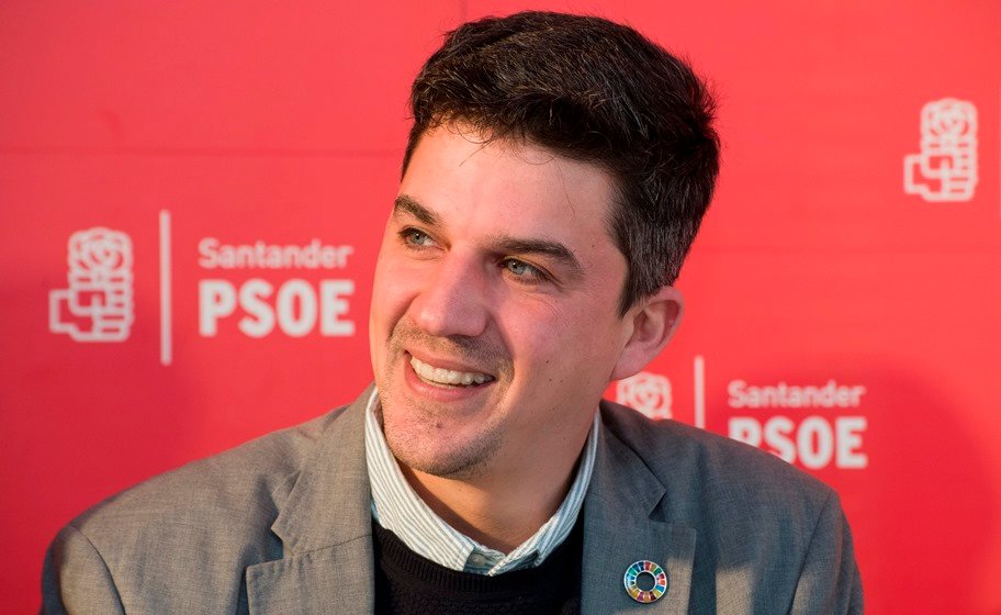 El cabeza de lista del PSOE, Daniel Fernández Gomez.