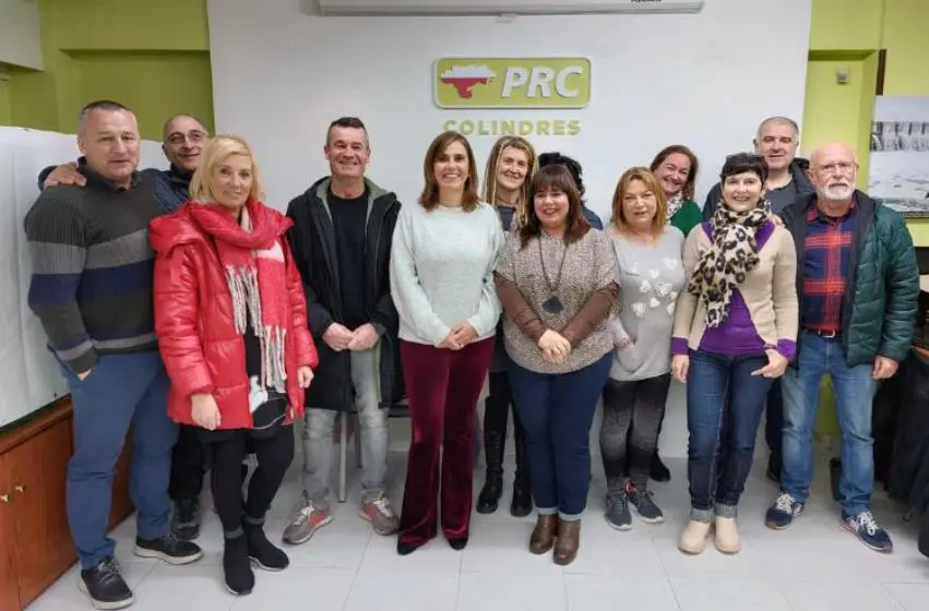 Representantes del PRC en Colindres.