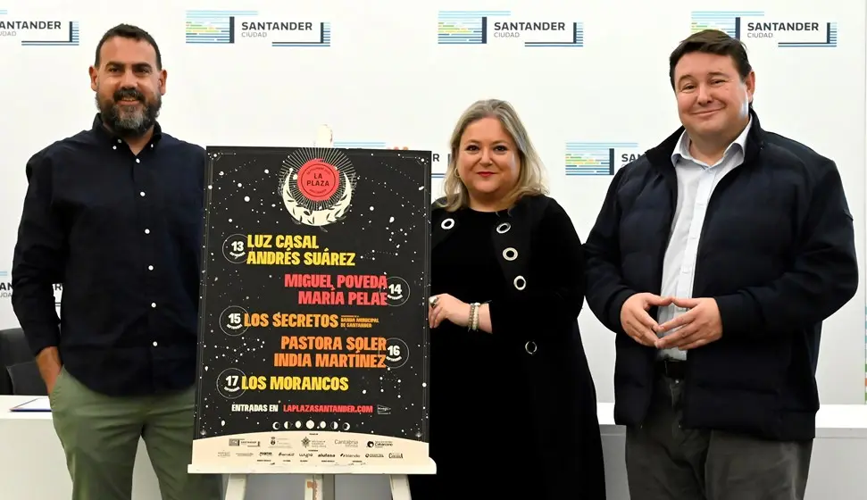 Presentación de los conciertos en la Plaza de Toros.