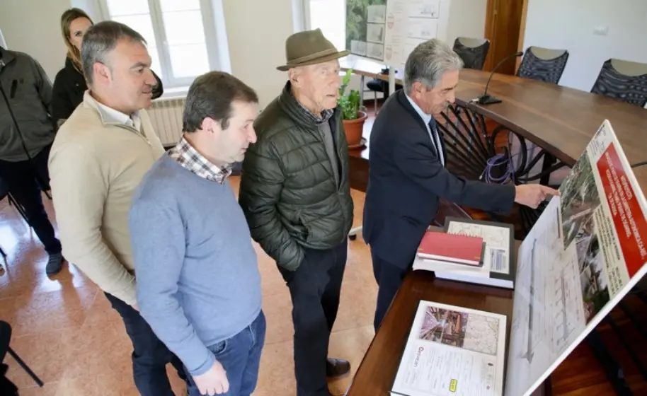 Presentación de los dos proyectos en Ruesga.