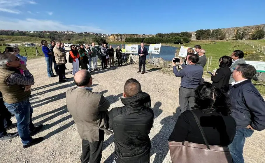 Presentación en Cuchia, en Miengo.