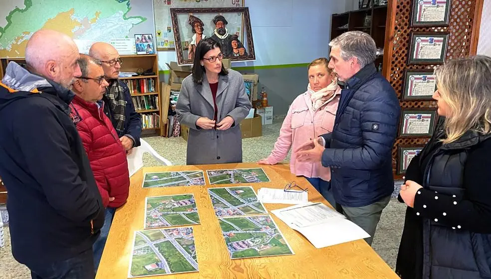 Acto informativo en Cueto, en Santander.