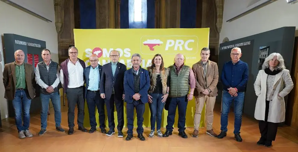 Candidatos del PRC en Liébana.