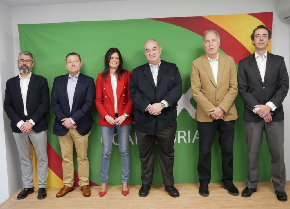 Presentación del nuevo Comité Ejecutivo de Vox en Cantabria.
