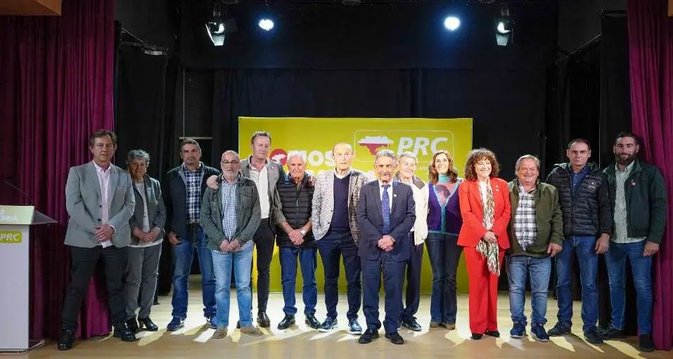 Candidatos del PRC en la Comarca del Nansa.