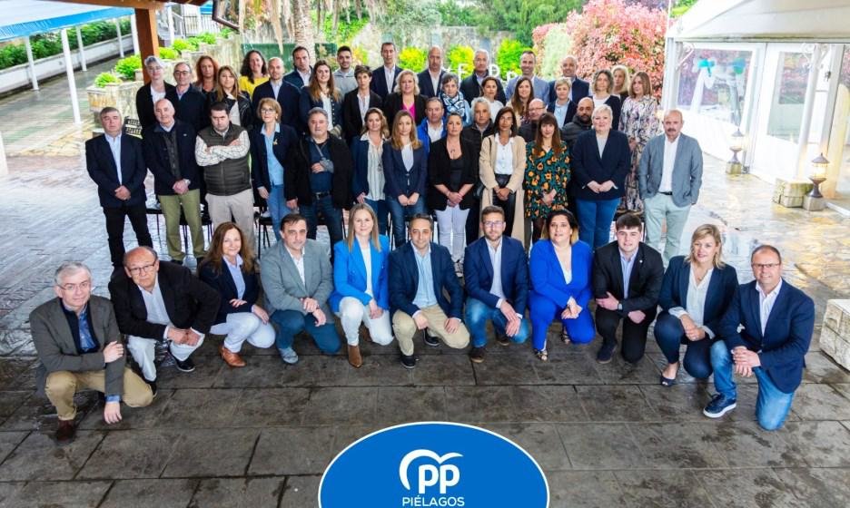 Representantes del PP en Piélagos.