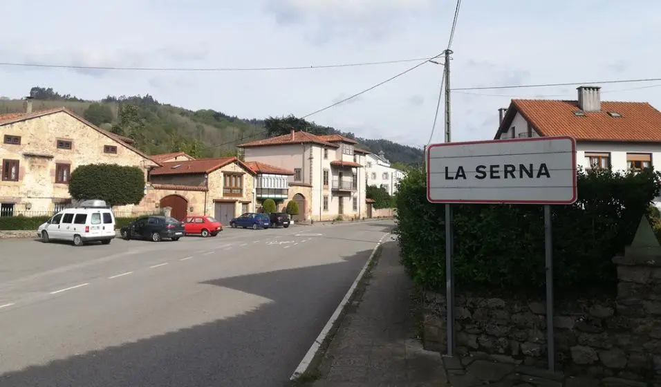 Localidad de La Serna, en Arenas de Iguña. R.A.