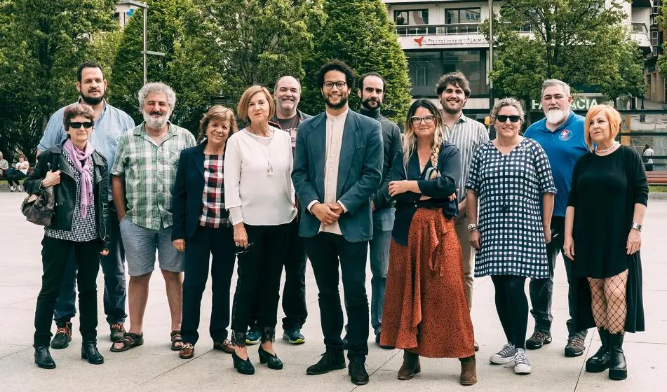 Candidatura IU-Podemos en Santander.