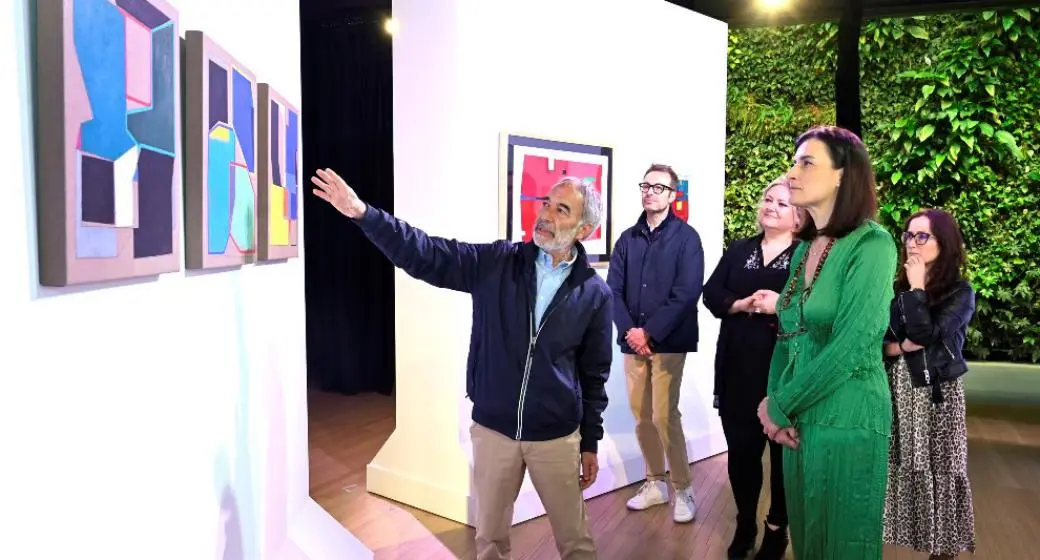 Muestra en el centro de Tabacalera, en Santander.