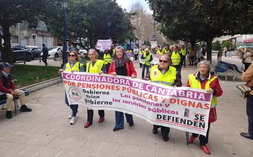 Plataforma de Pensionistas en Santander.