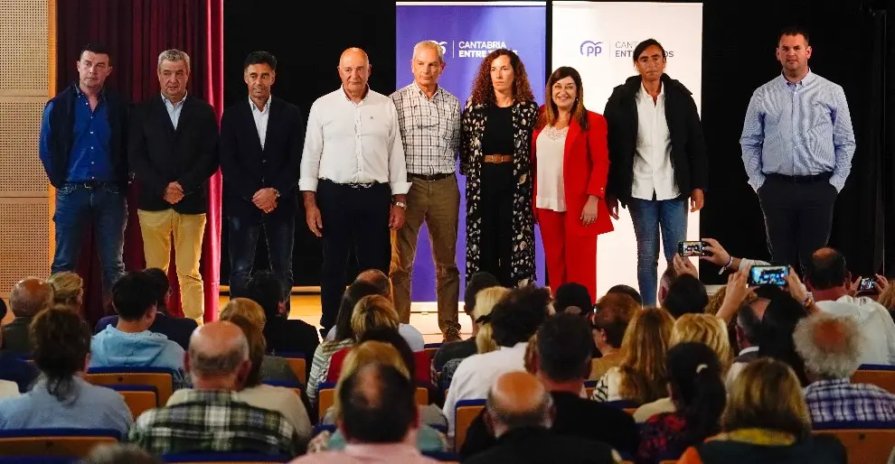 Candidatos de la zona Occidental y Nansa del PP.