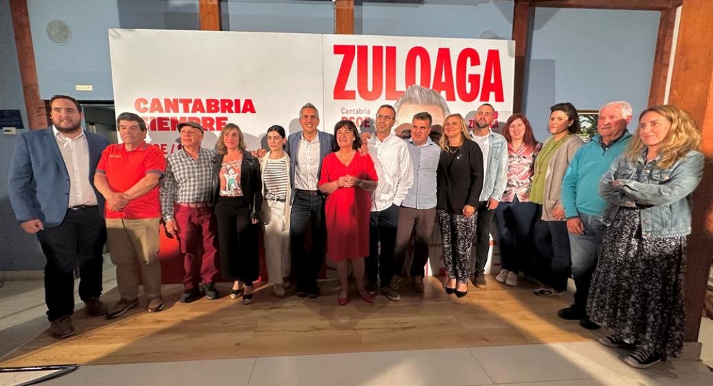 Presentación de la candidata del PSOE en Limpias.