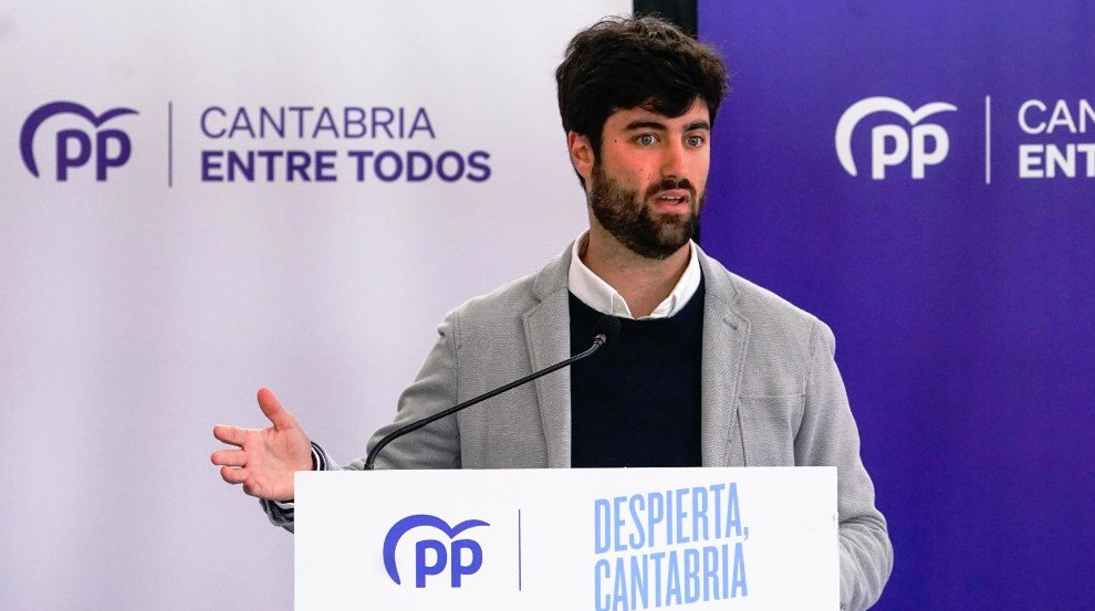 El candidato del PP en Castro Urdiales, Cristian Antuñano.