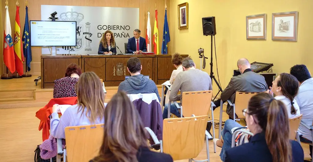 La delegada del Gobierno en Cantabria, Ainoa Quiñones.