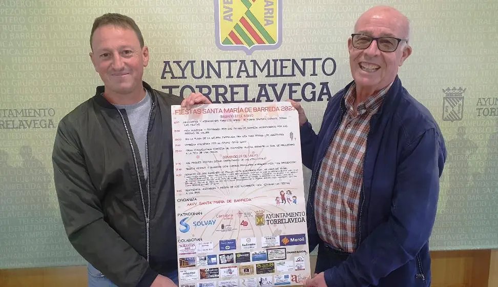 Presentación de las Fiestas en Barreda, en Torrelavega.