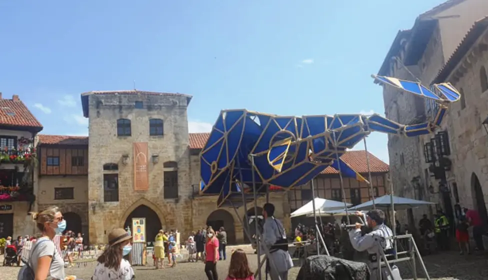 Festival Bisóntere en Santillana del Mar.