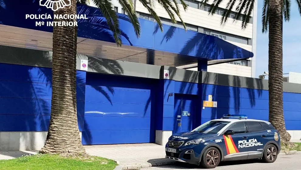 Oficinas de la Policía Nacional.