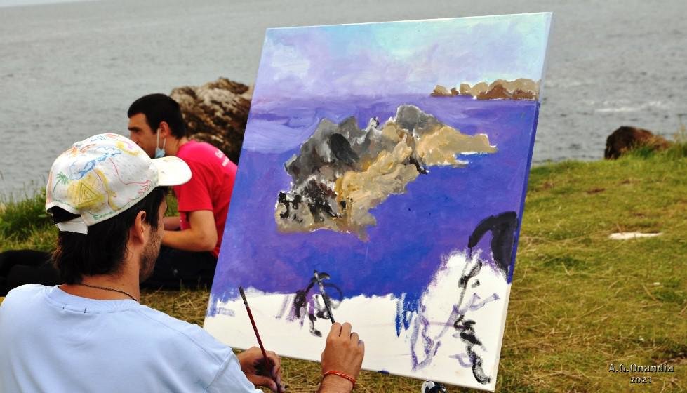 Concurso de Pintura Rápida en Costa Quebrada.