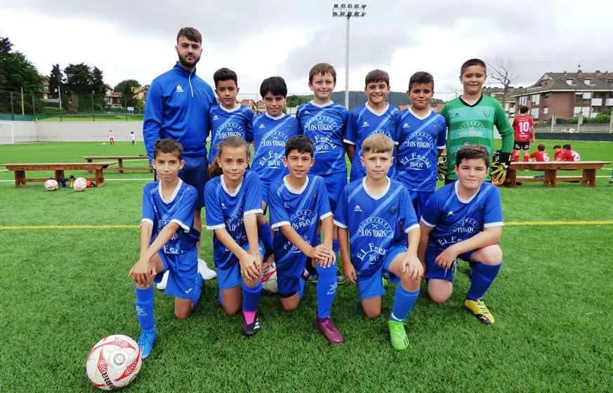 Gama alevín del año 2012. R.A.