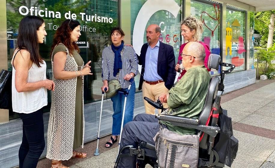 Santander tendrá un plan de accesibilidad turística.