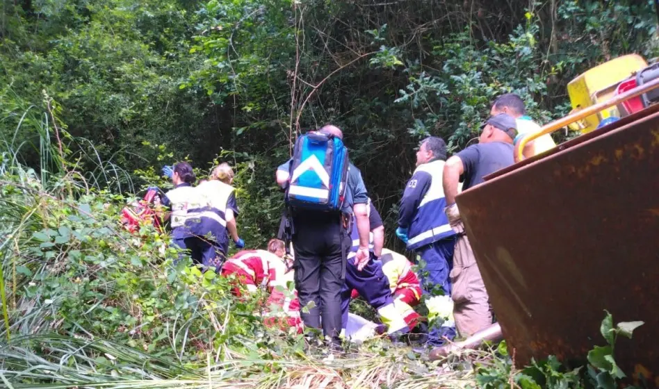 El accidente tuvo lugar en Meruelo.