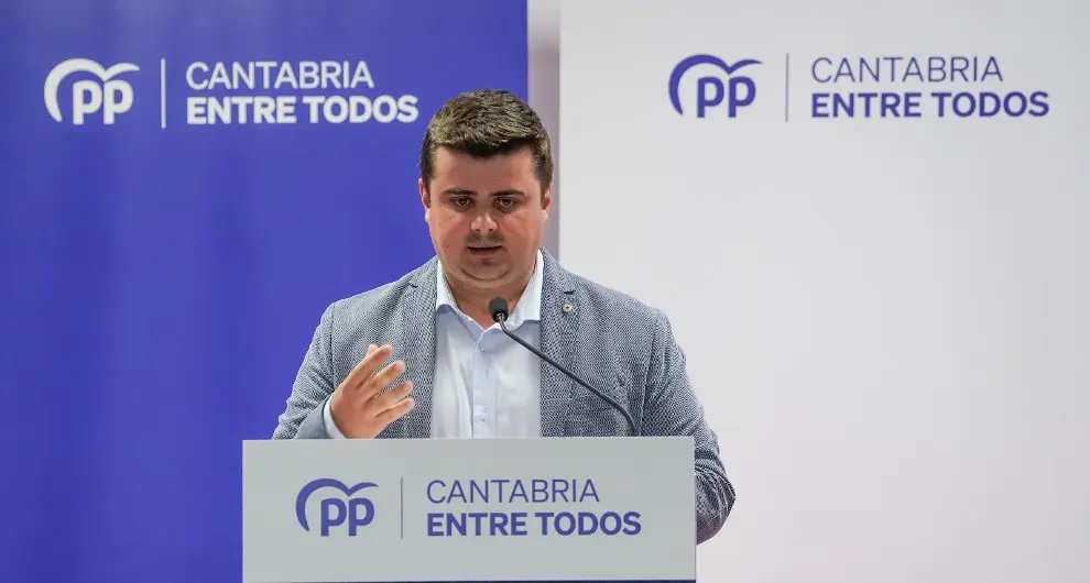 El portavoz del PP en Torrelavega, Miguel Ángel Vargas.