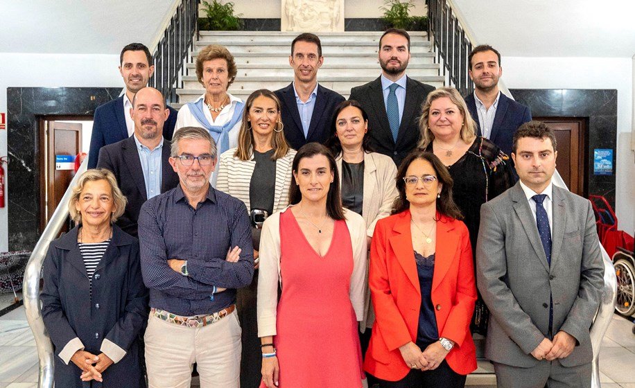 El equipo de Gobierno popular en Santander.