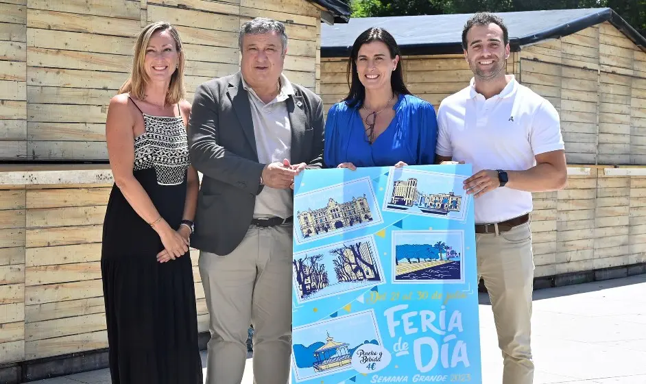 Presentación de la Feria de Día en Santander.