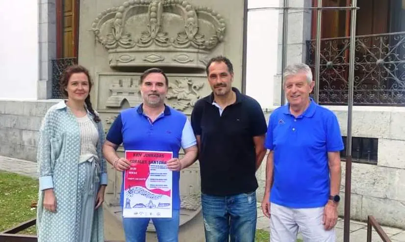 Presentación de las Jornadas Corales en Santoña.