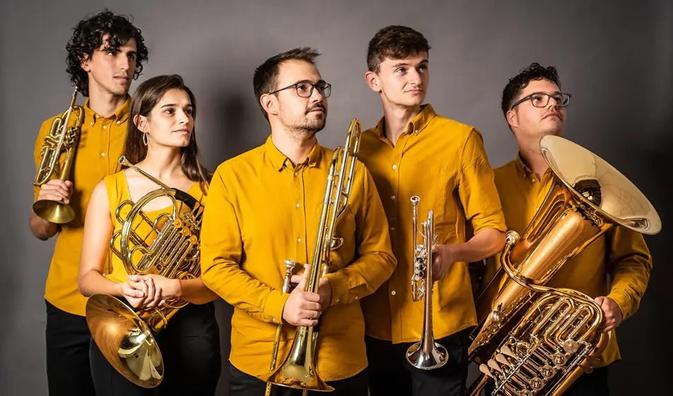 El grupo Kambrass-Quintet.