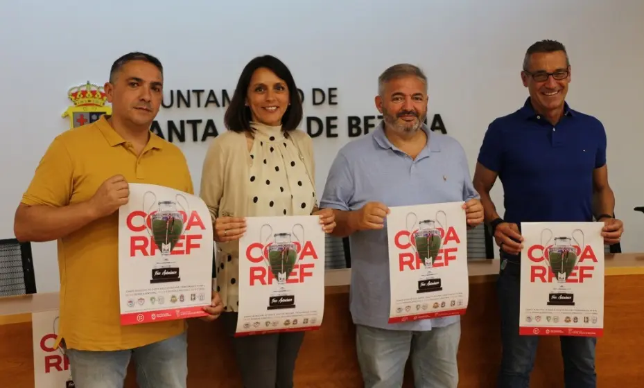 Pedro Izquierdo, Carmen Pérez Tejedor, José Ángel Peláez y Adolfo Vázquez