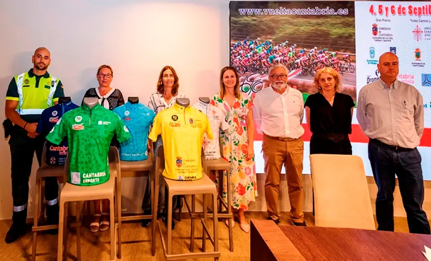 Presentación de la Vuelta Ciclista a Cantabria.