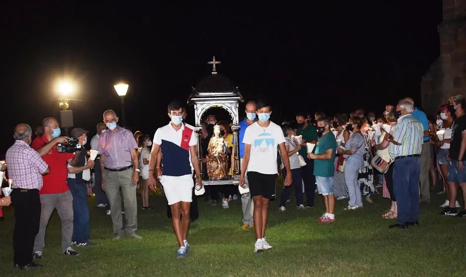 Procesión de la Luz en Piélagos.