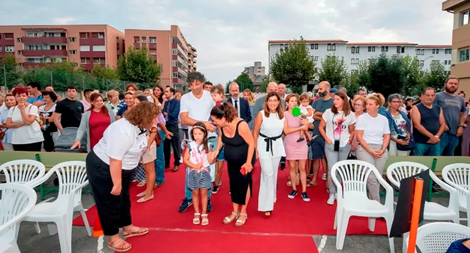 Acto de inauguración del curso escolar en Laredo.