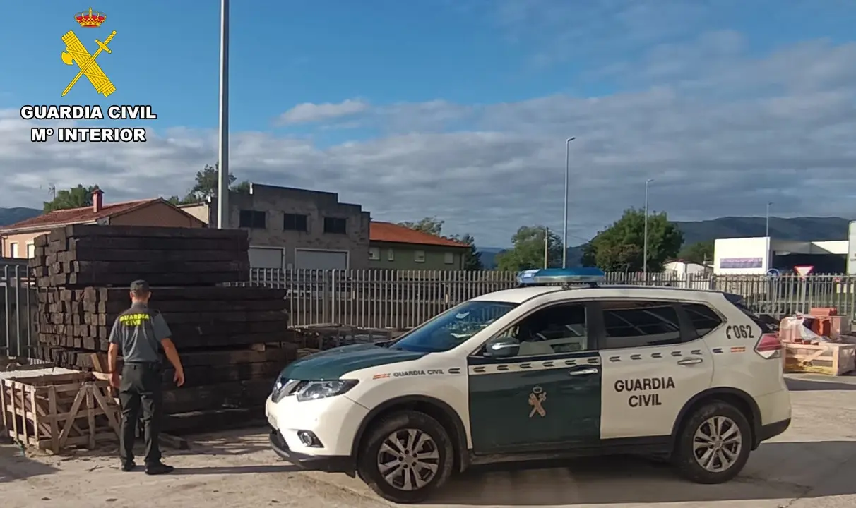 El robo de material de construcción fue en Ontoria.