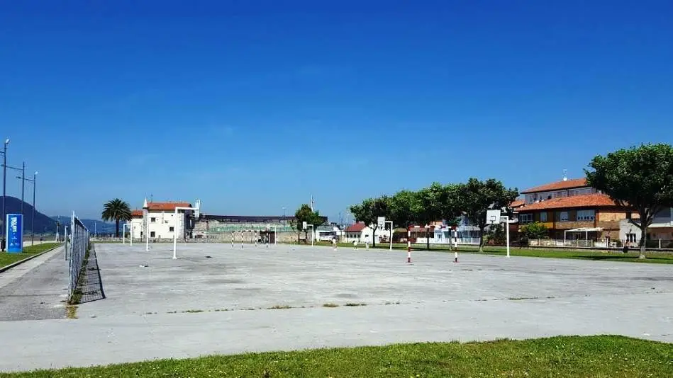 Pistas del Secadero, en Santoña. Facebook del Ayuntamiento de Santoña