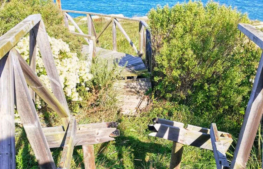 Zona del litoral en Cueto, en Santander.