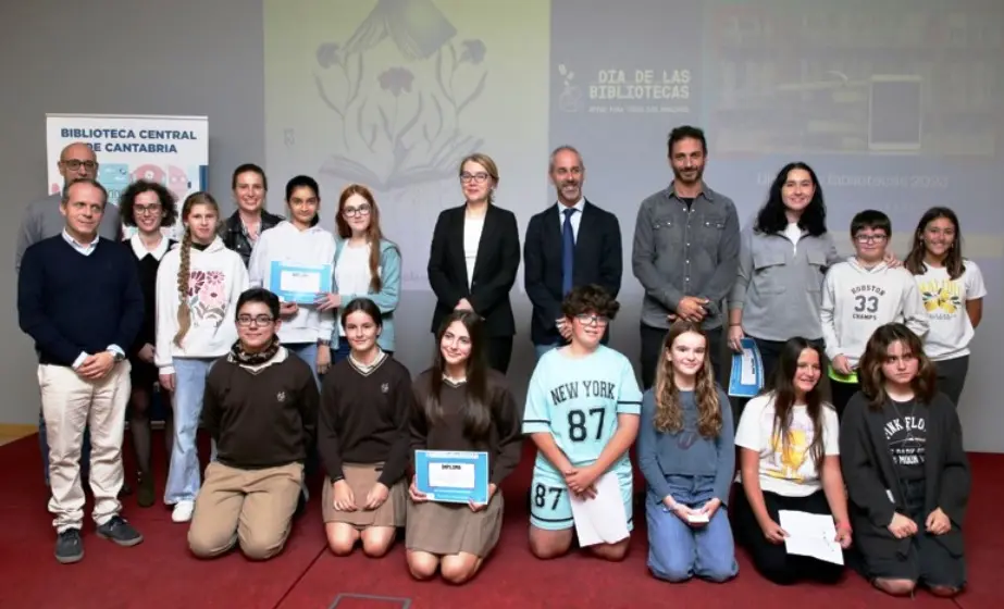 Un momento de la entrega de los premios.