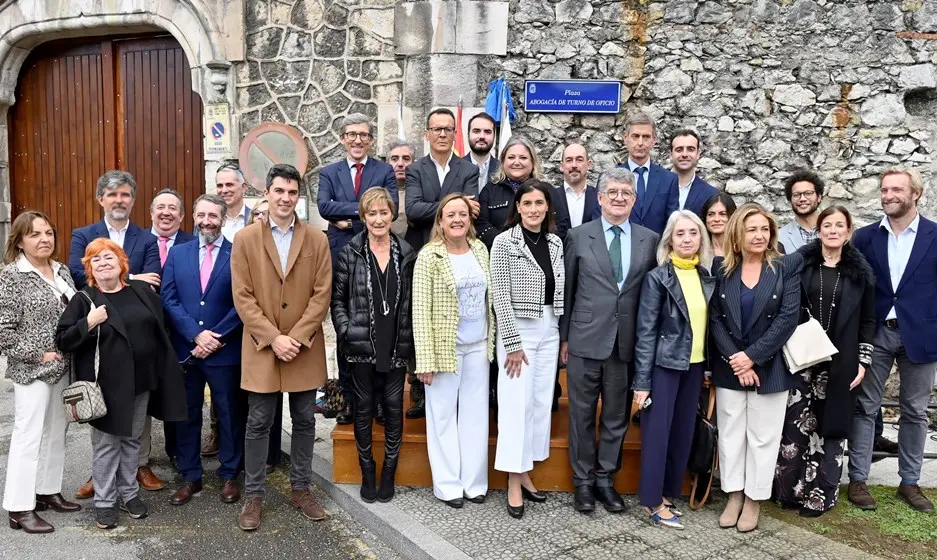 Inauguración de la Plaza Abogacía de Oficio en Santander.