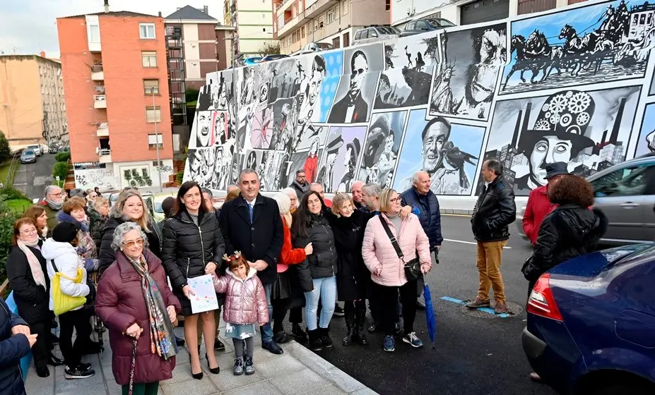 Visita al mural