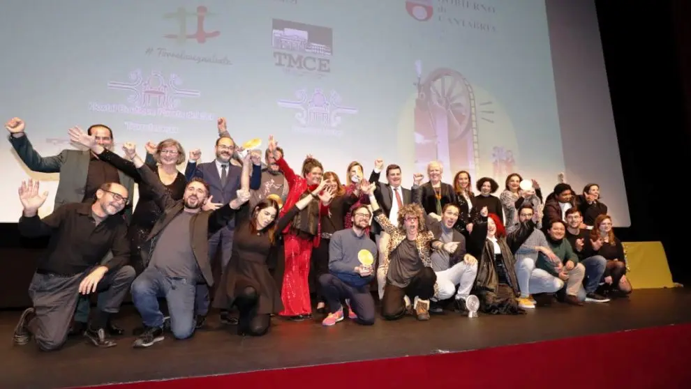 Entrega de premios del Festival de Cortometrajes.