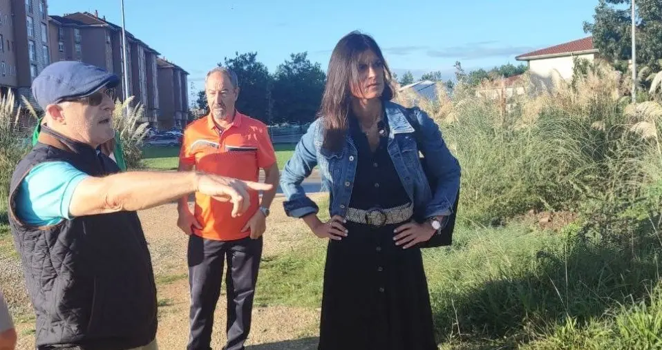 Visita al vial de Peñacastillo, en Santander.