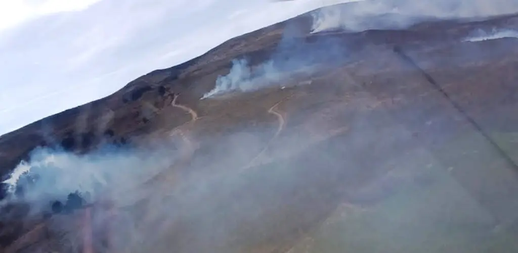 Zona de incendio.