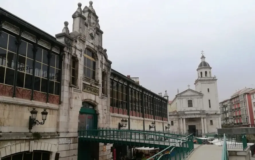 Mercado de la Esperanza, en Santander.