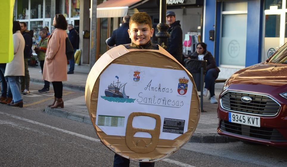 'Cosucas de Cantabria en el Hormiguero' en el desfile infantil en Piélagos.