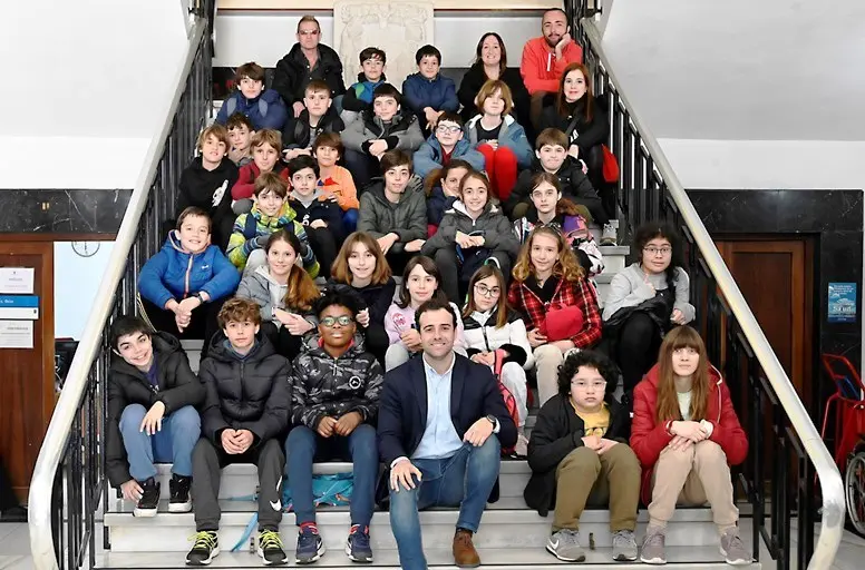 Itinerarios didácticos con el colegio Sardinero.