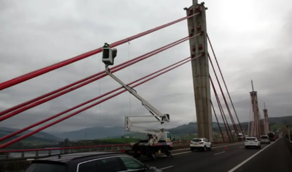 Carretera en Colindres.