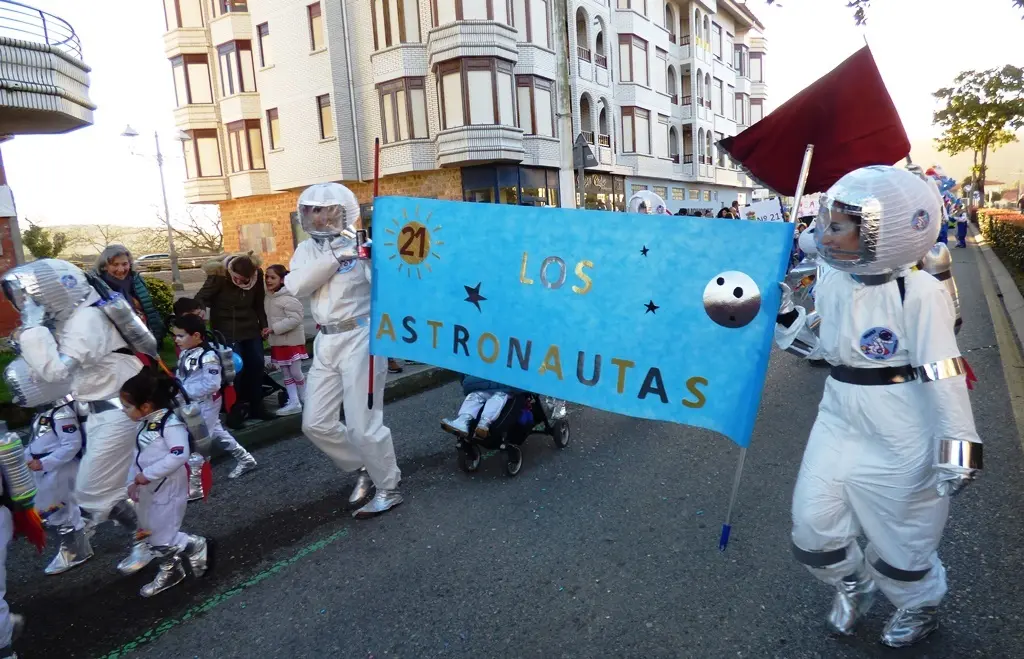 El grupo de astronautas. R.A.